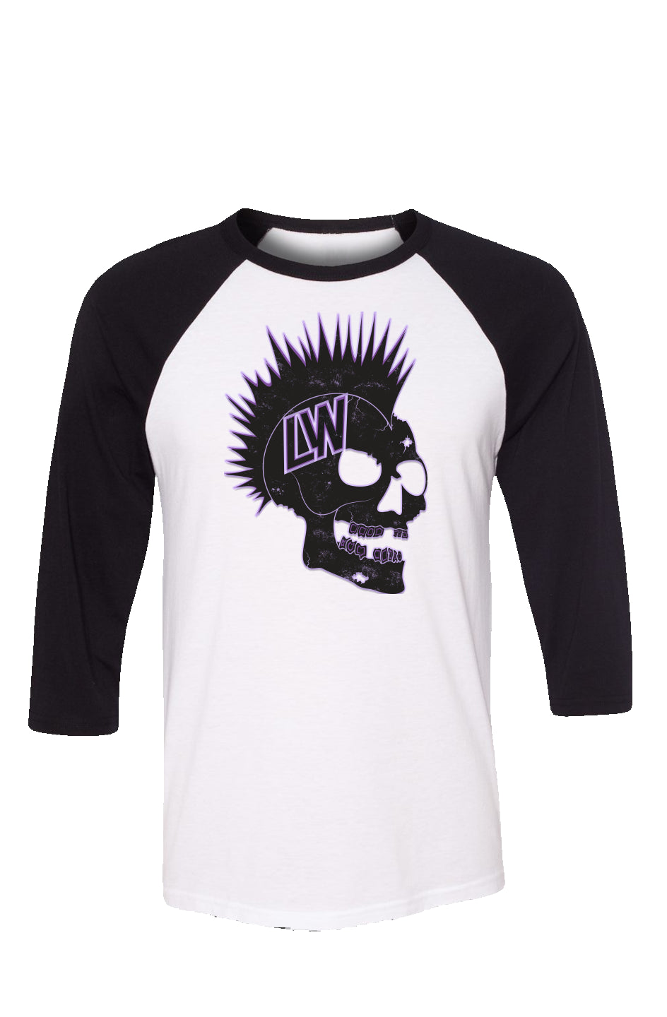 Baseball Tee LW Skull